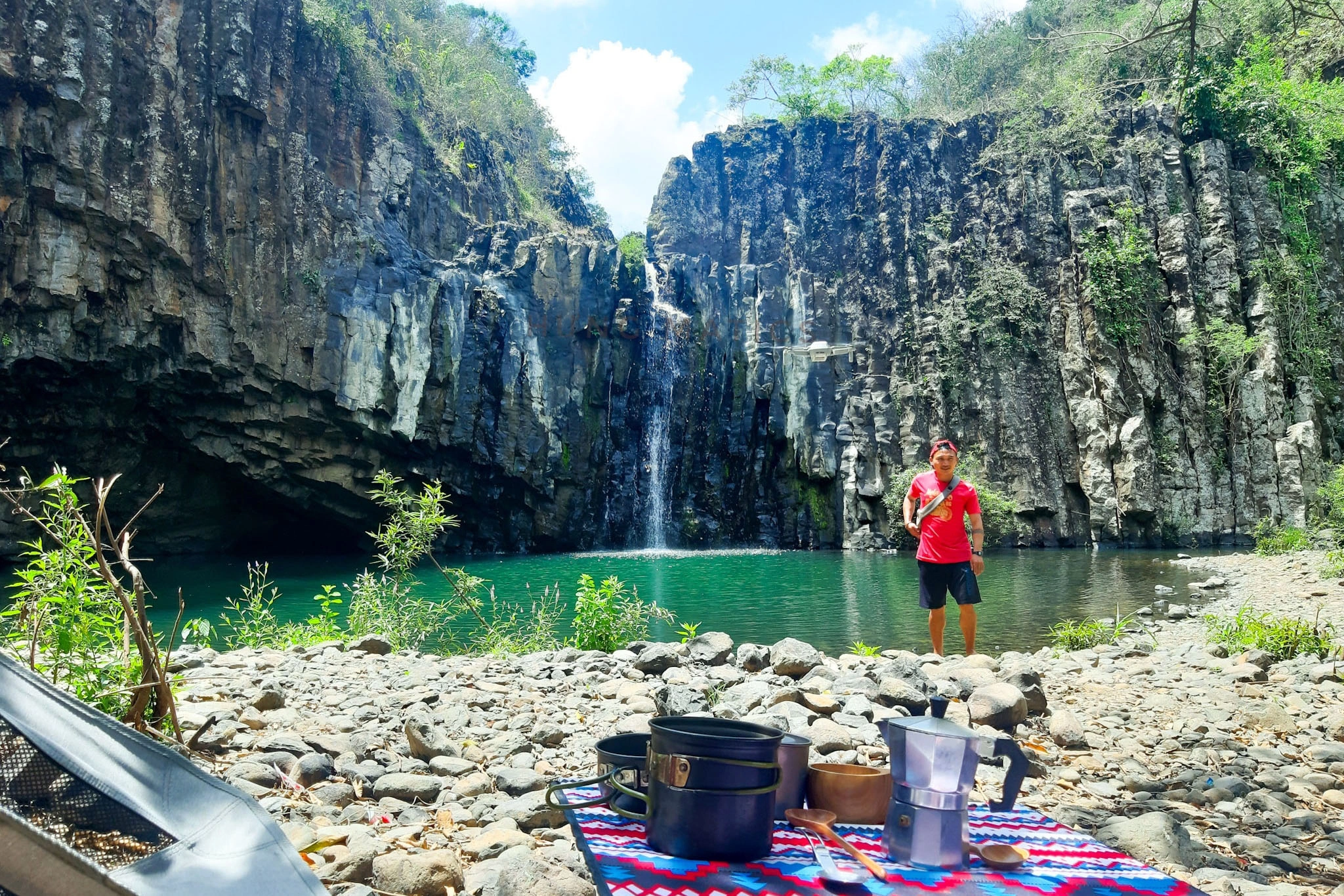 Gành Đá Đĩa trên cạn