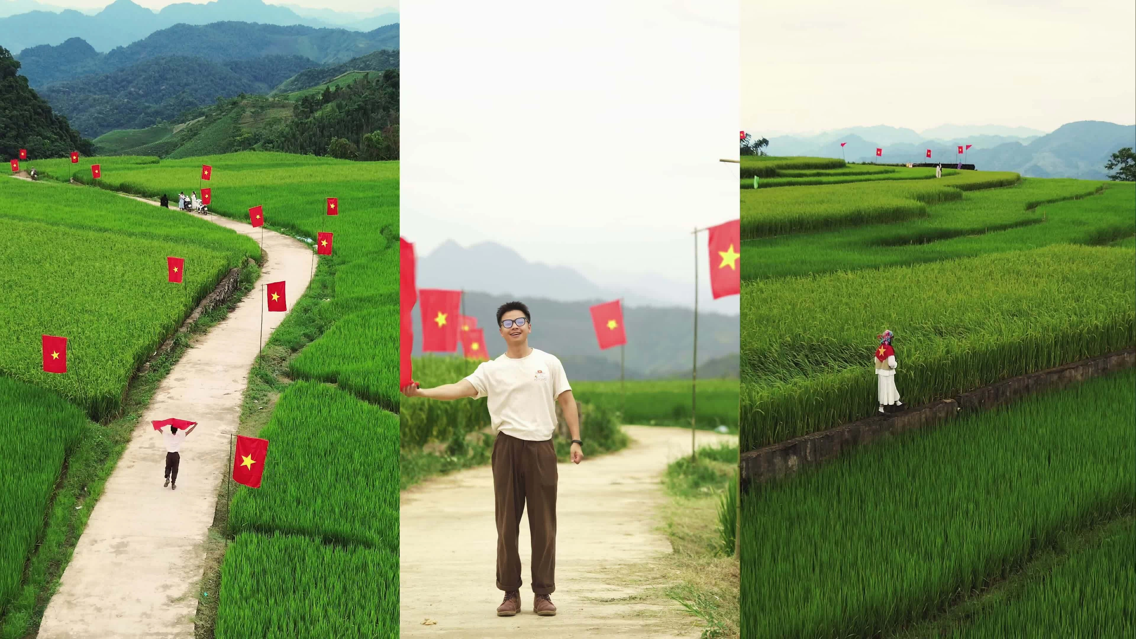 Đường cờ tổ quốc bản Lìn Hồ