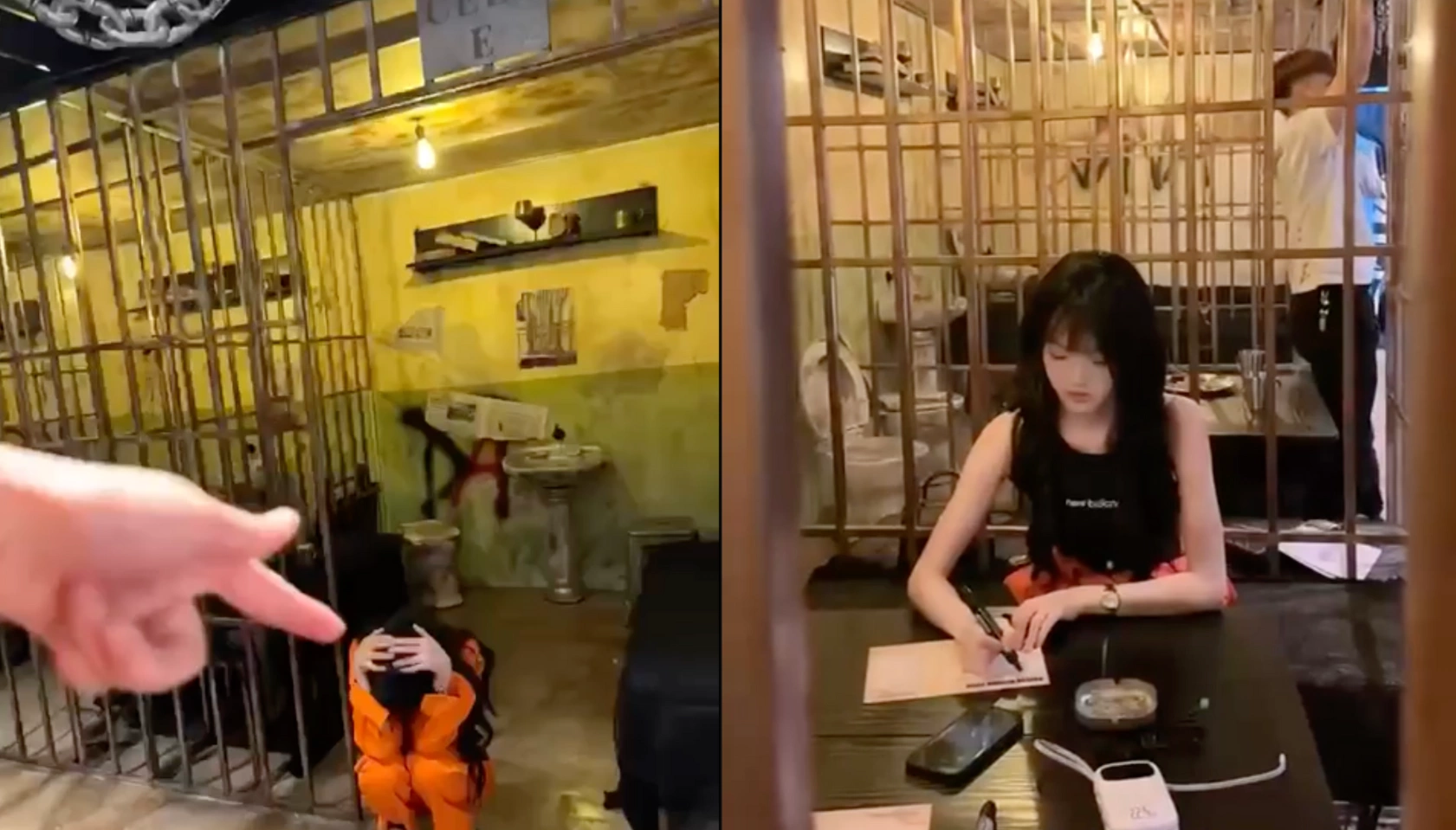 Quán bar cho khách 'thử đi tù' ở Trung Quốc