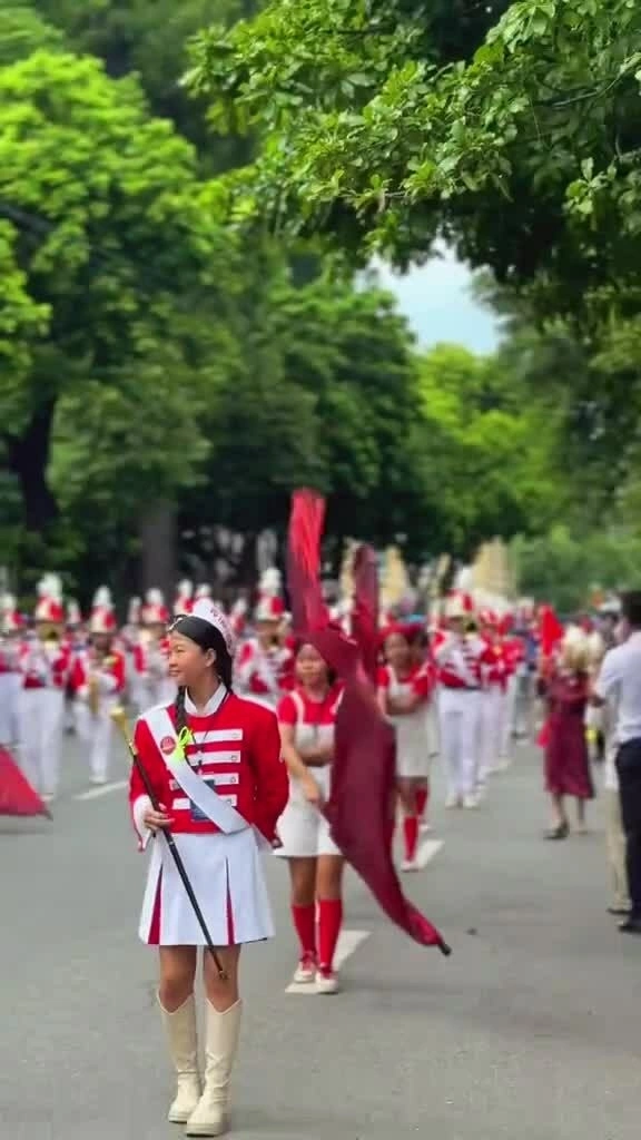 Hậu trường đội kèn nhí biểu diễn ở lễ 80 năm Quốc khánh