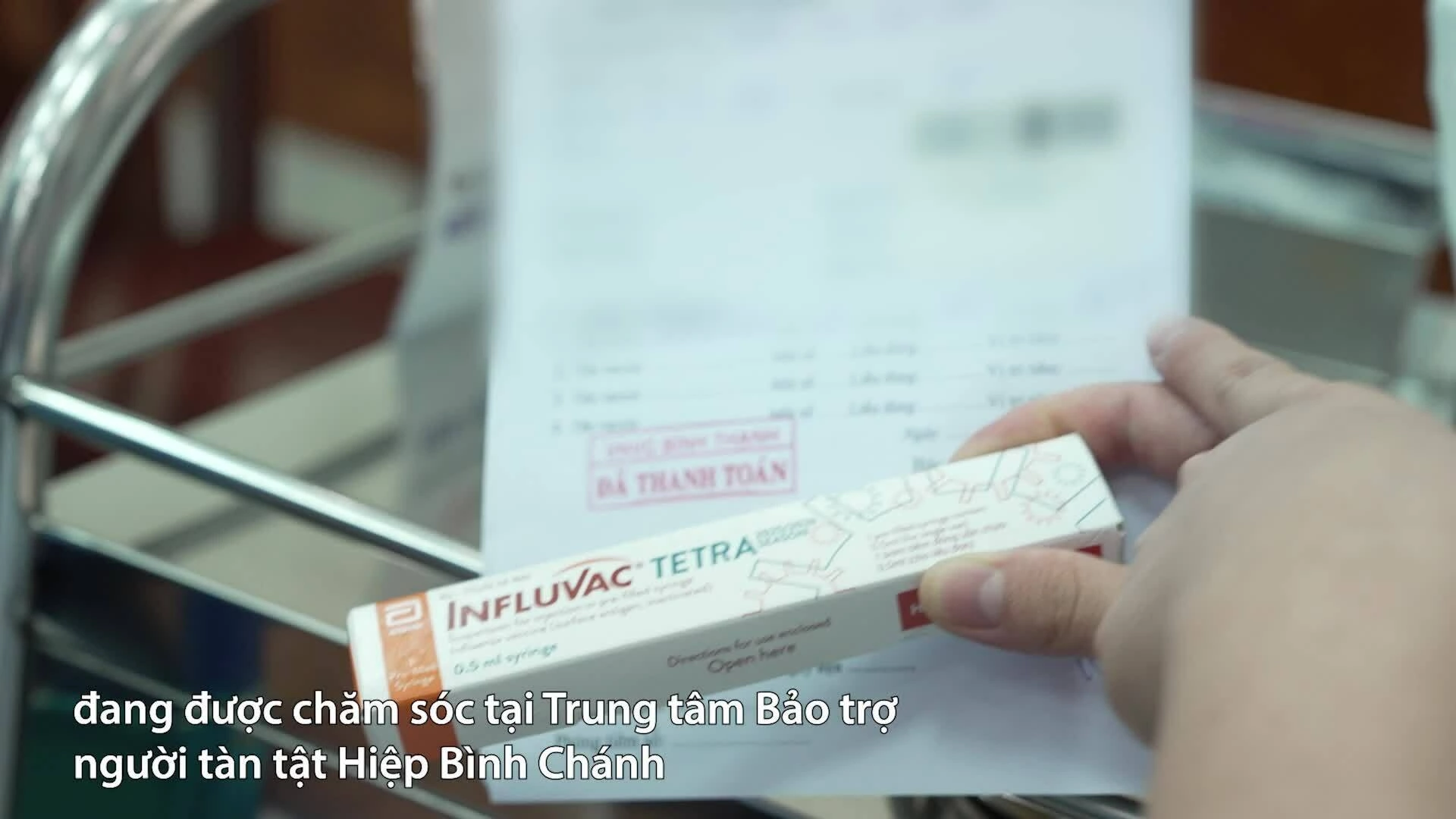 Tiêm vaccine miễn phí cho người khuyết tật