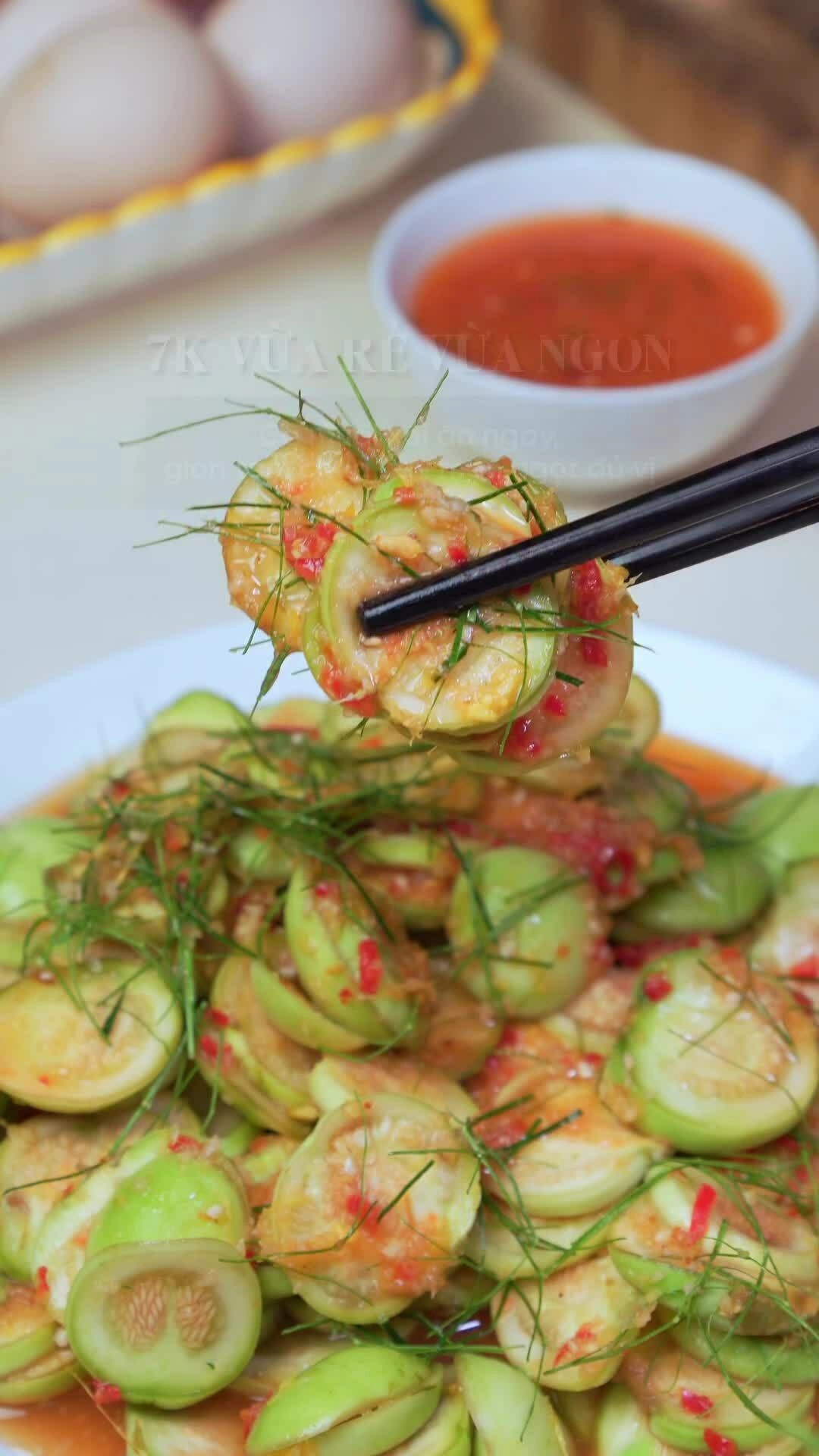 Cách làm cà muối xổi
