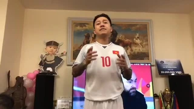 Tuấn Hưng bình luận về trận đấu sau chiến thắng
