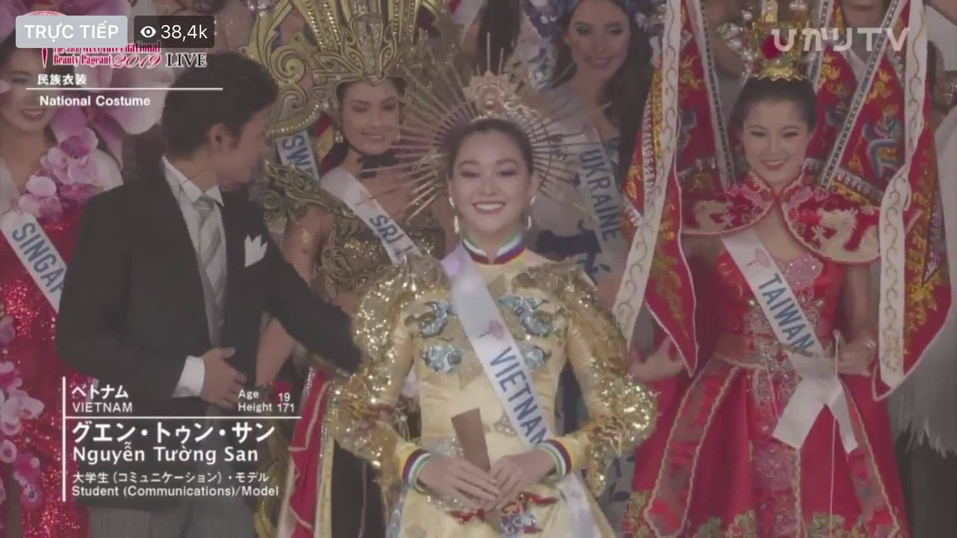 Tường San trang phục dân tộc chung kết