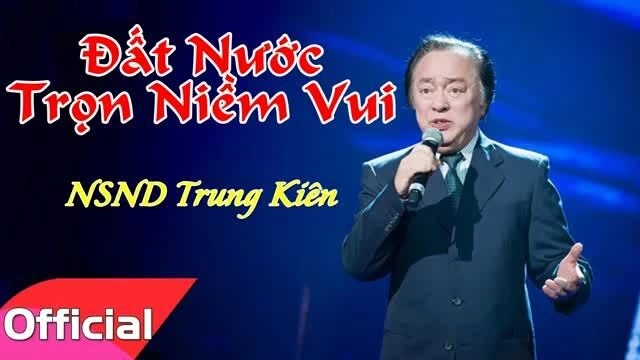 Nghệ sĩ Trung Kiên hát 'Đất nước trọn niềm vui'