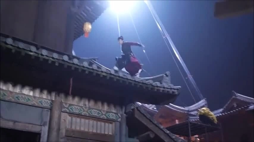 Hậu trường Trần Hiểu đấu võ trong 'Mộng hoa lục'