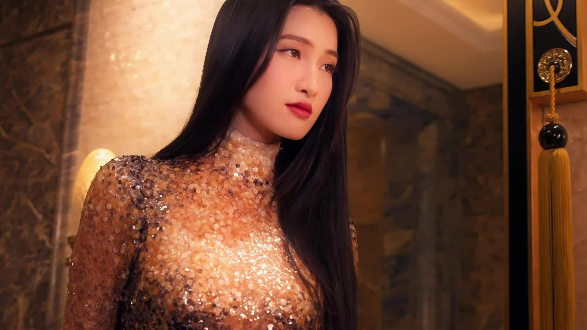 Phương Nhi chụp ảnh thời trang cho Lê Thanh Hòa