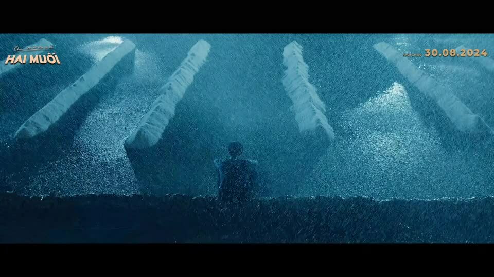 Hậu trường cảnh ruộng muối dưới trời mưa bão trong "Hai Muối"