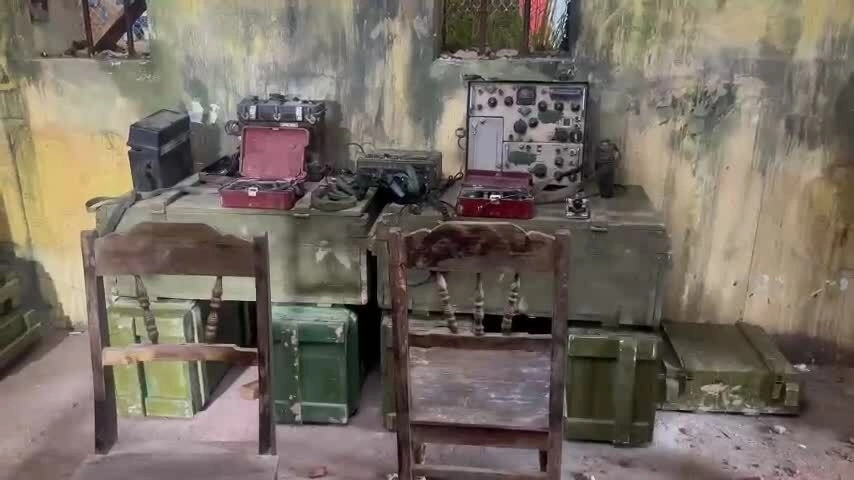 Bối cảnh hầm phẫu thuật phim 'Mưa đỏ'