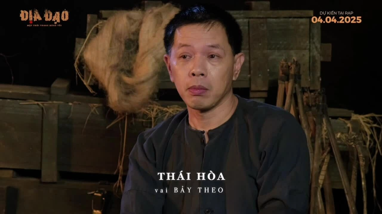 Hậu trường quay phim trong hầm của "Địa đạo"