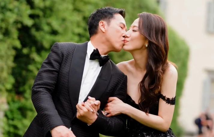 Chân Tử Đan và vợ đón Valentine 2025