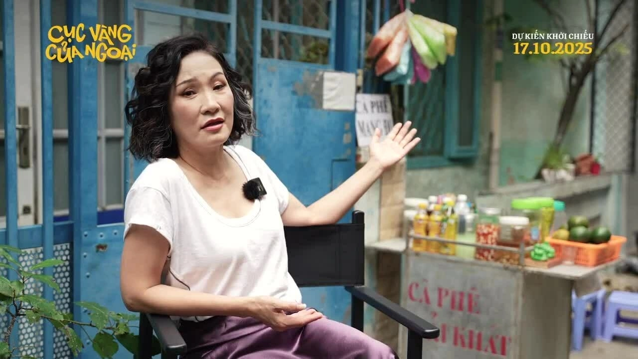 Hậu trường thực hiện bối cảnh phim "Cục vàng của ngoại"