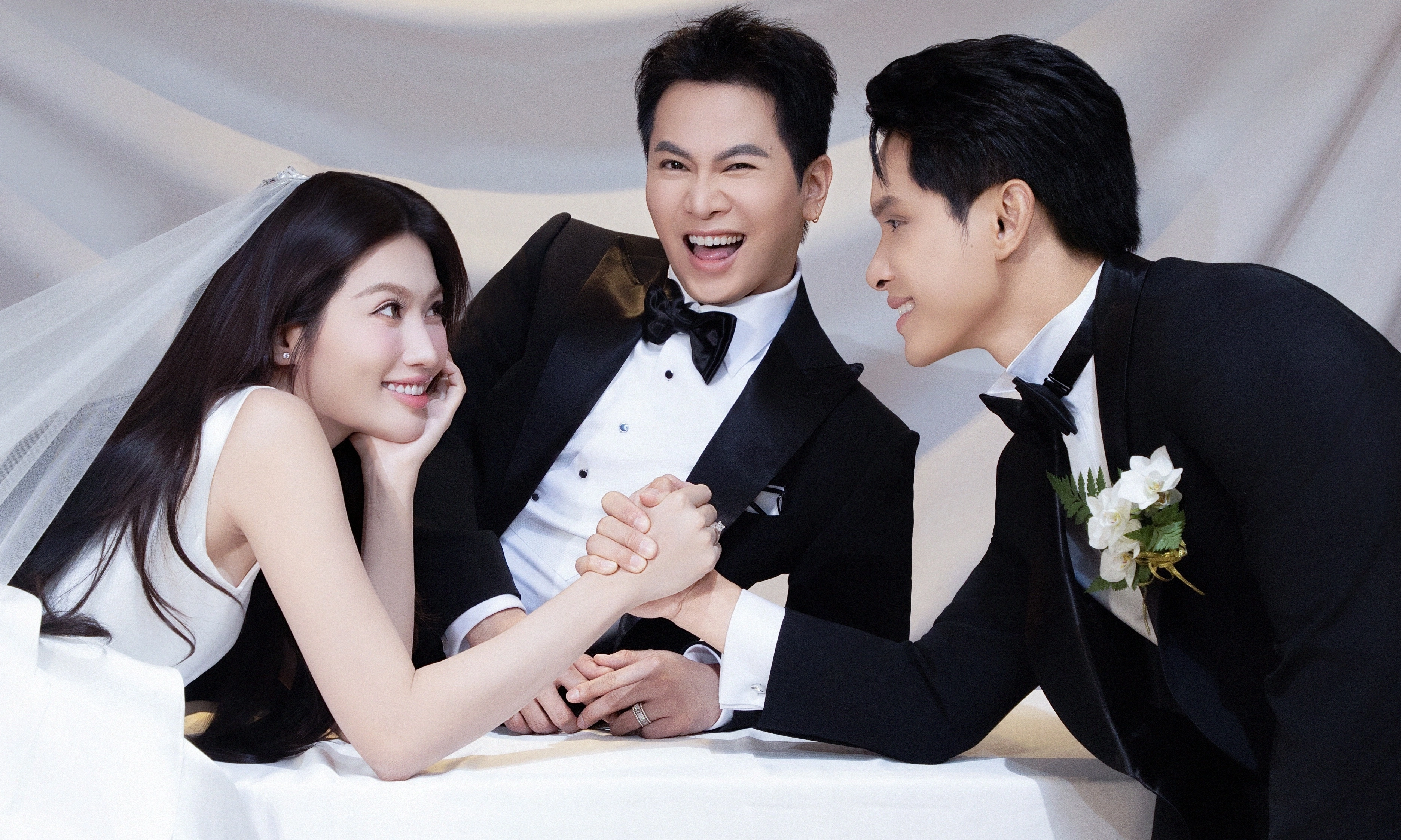 Mai Tiến Dũng ra nhạc chúc mừng đám cưới Quỳnh Châu