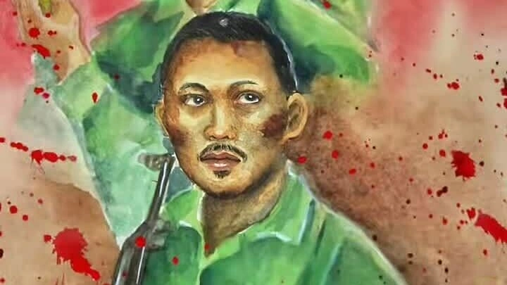 'Vẽ kể chuyện' vẽ tranh lấy cảm hứng phim 'Mưa đỏ'