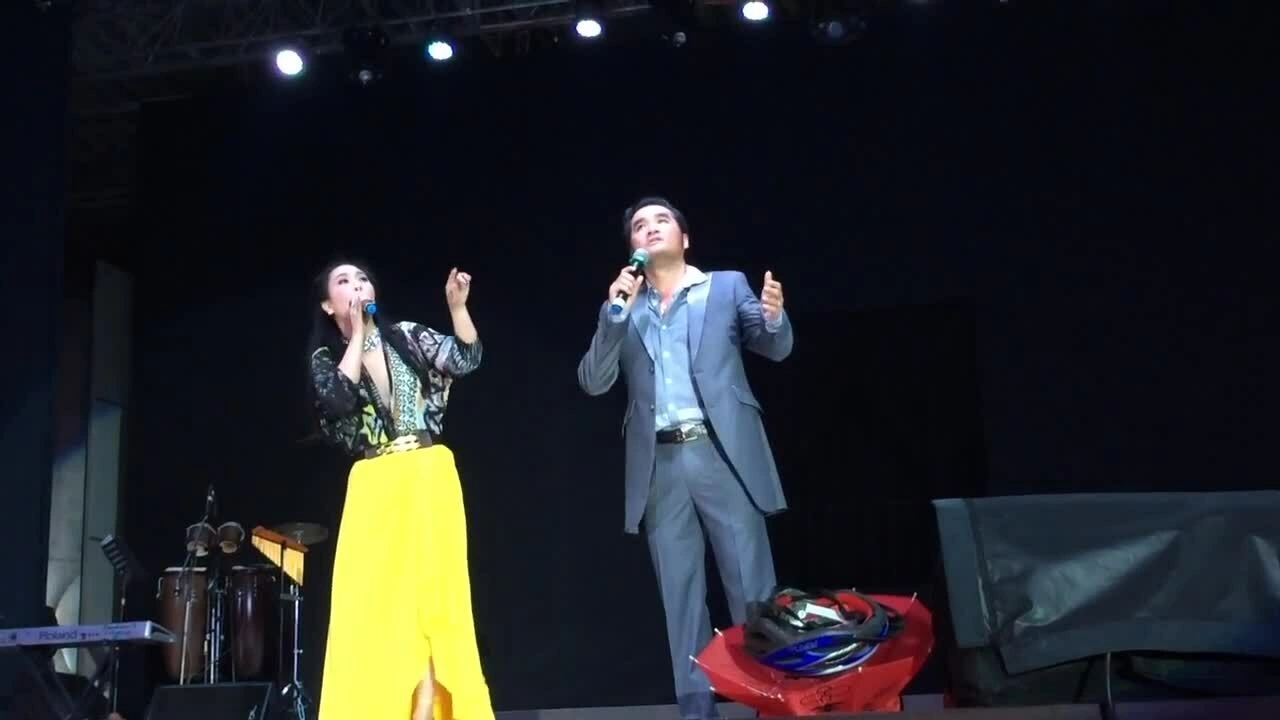 Kiều Oanh khoe sở trường ca vọng cổ hơi dài trong tiết mục cùng Hoàng Nhất năm 2016