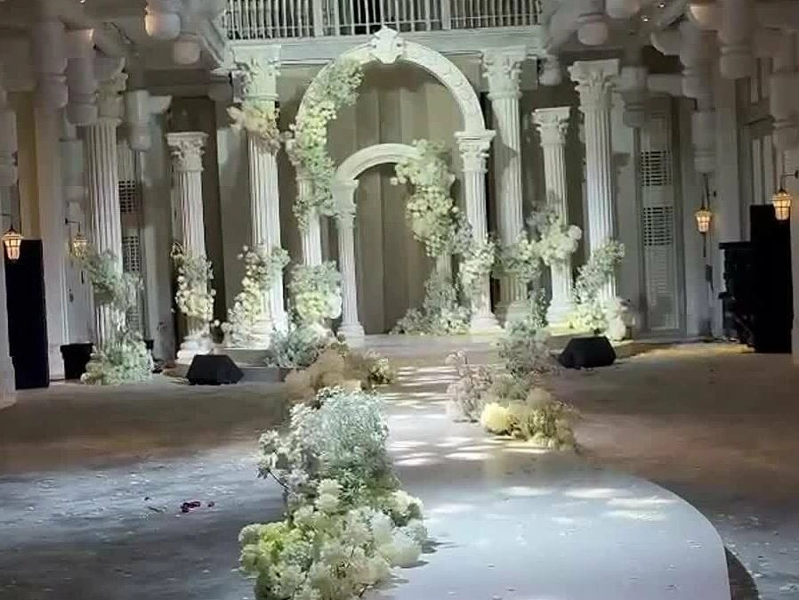 Không gian tiệc cưới của Tiên Nguyễn tại Đà Nẵng