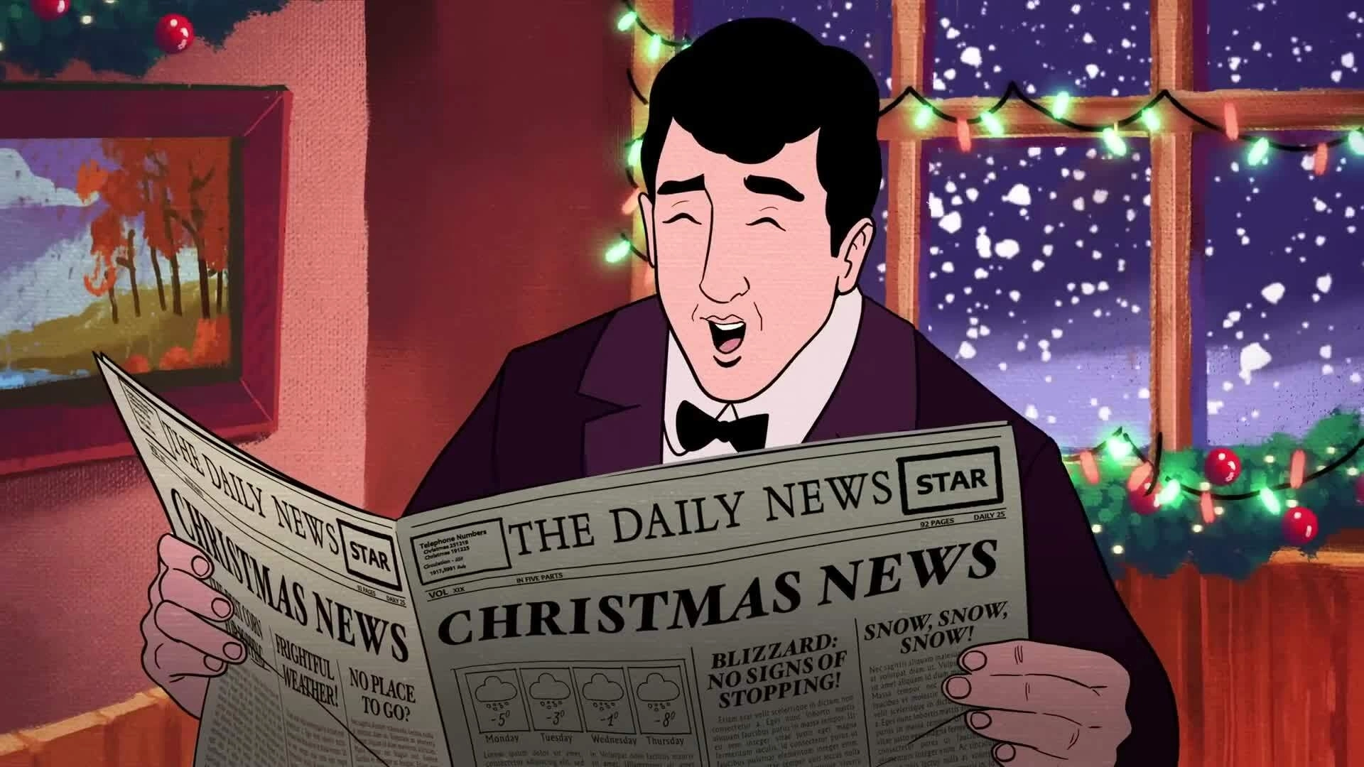 MV "Let It Snow! Let It Snow! Let It Snow!" của Dean Martin