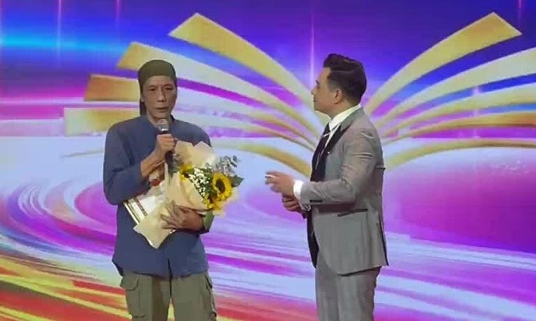 Nhà nghiên cứu Bùi Trọng Hiền phát biểu tại buổi vinh danh