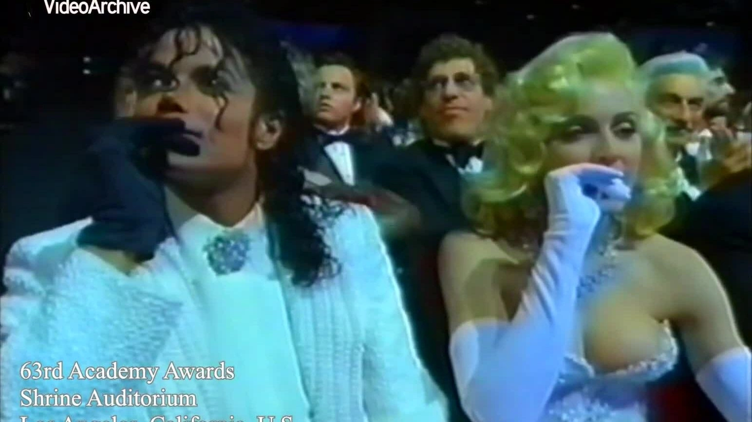 Michael Jackson và Madonna tại Oscar 1991