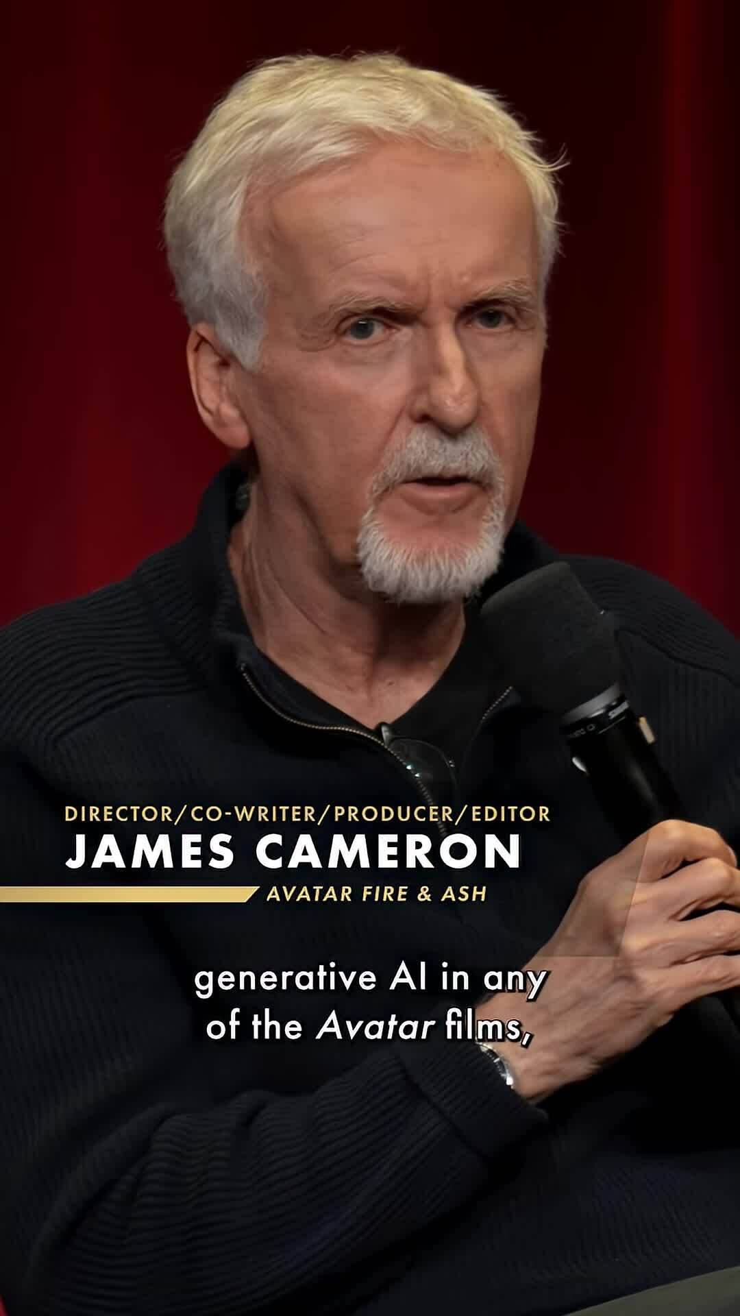 James Cameron từ chối dùng AI trong Avatar 3