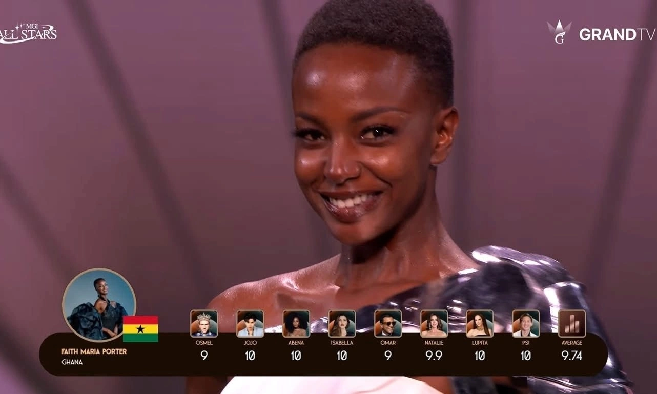 Phần thi mặt mộc của Faith Maria Porter ở Miss Grand International 2026
