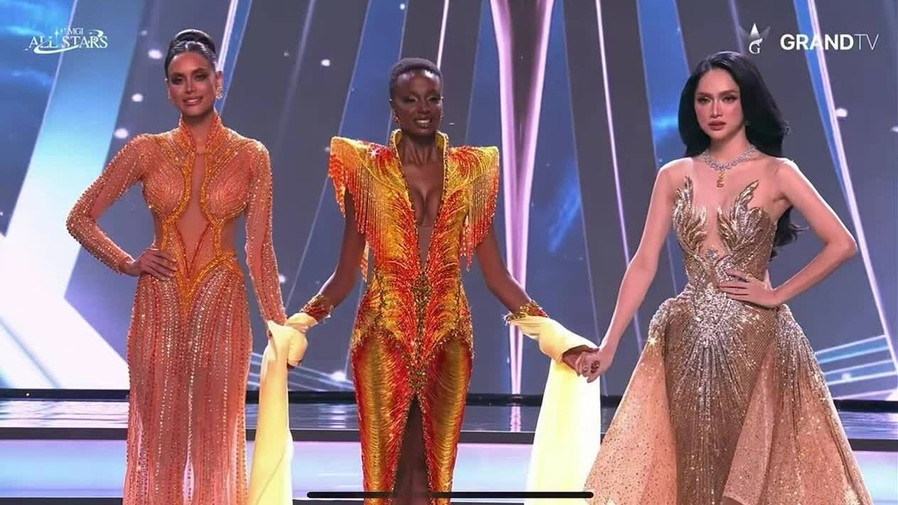 Stars Hương Giang đoạt á hậu 2 Miss Grand All Stars