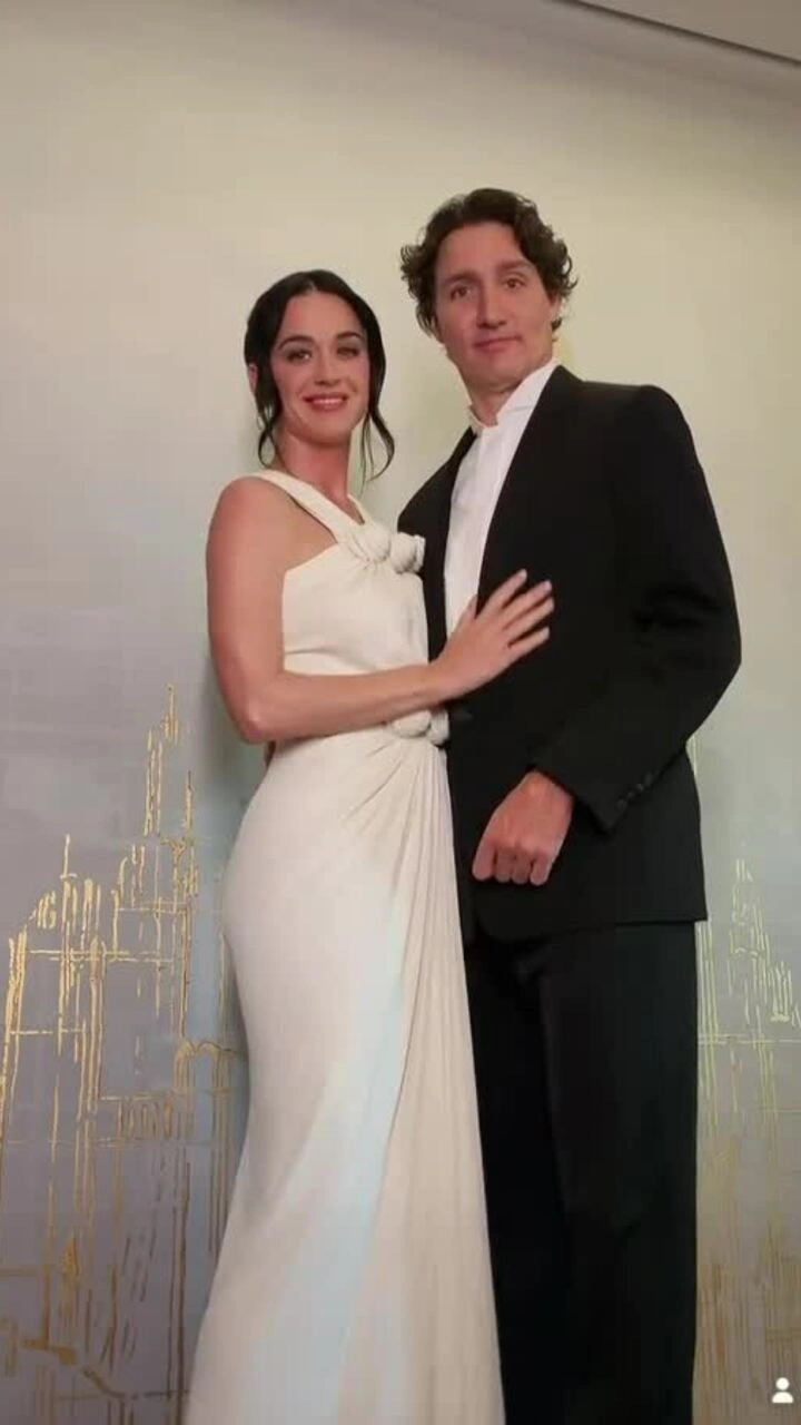 Katy Perry và ông Justin Trudea tại Liên hoan phim Tribeca 2026