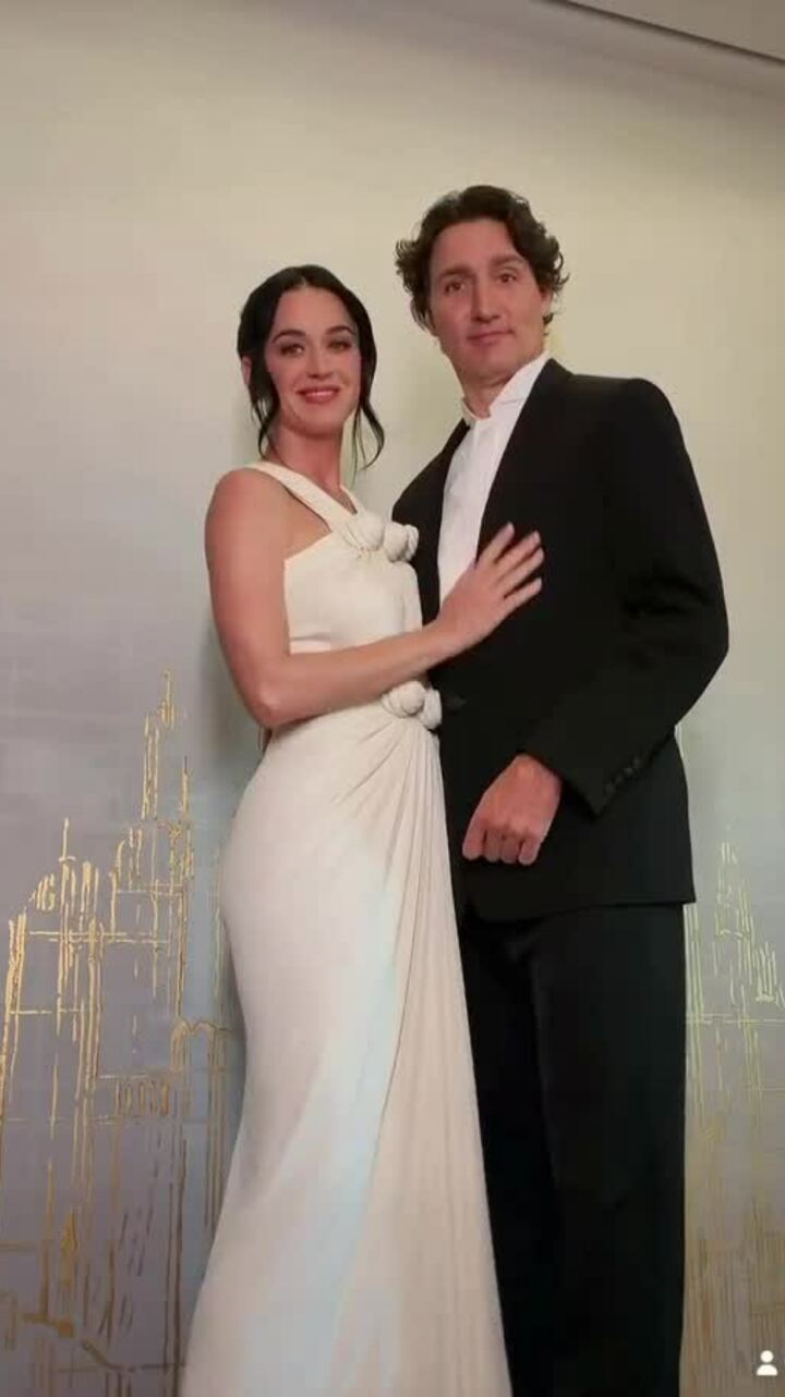 Katy Perry và ông Justin Trudeau tại liên hoan phim Tribeca