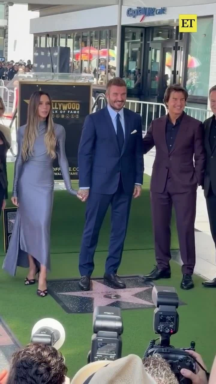 David Beckham nhận sao trên Đại lộ Danh vọng