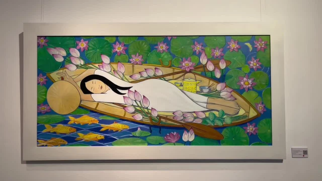Không gian triển lãm 'Việt Nam - Niềm đam mê khám phá'
