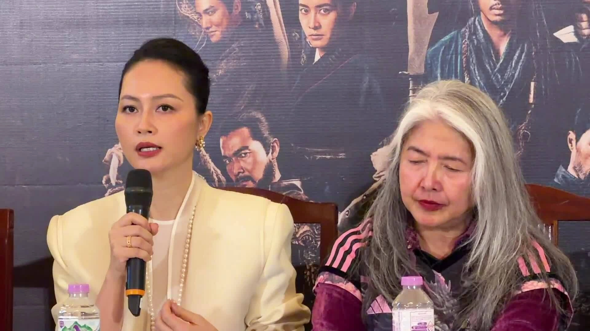 Đỗ Thị Hải Yến nói tự hào khi đóng "Hộ linh tráng
sĩ"