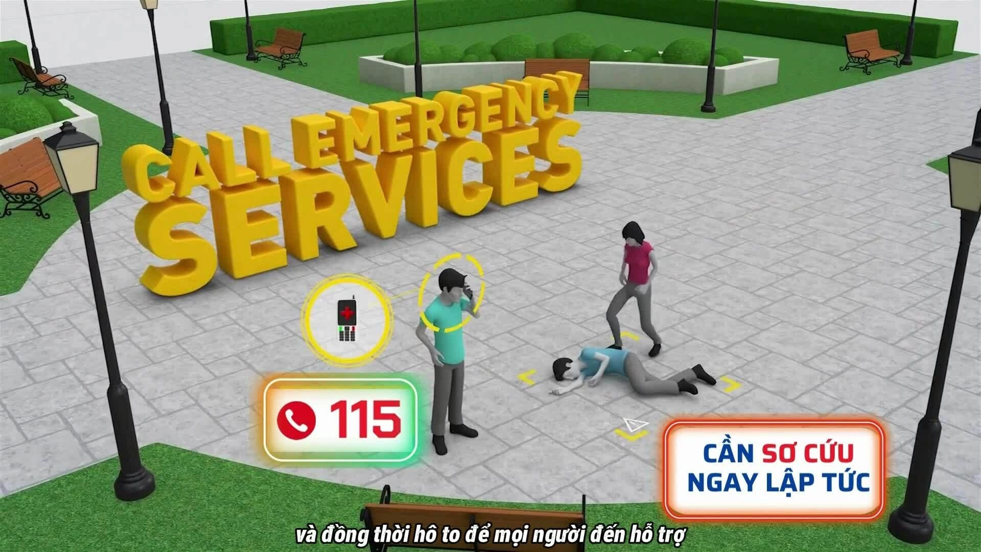Các bước cấp cứu ngưng tim, ngưng thở