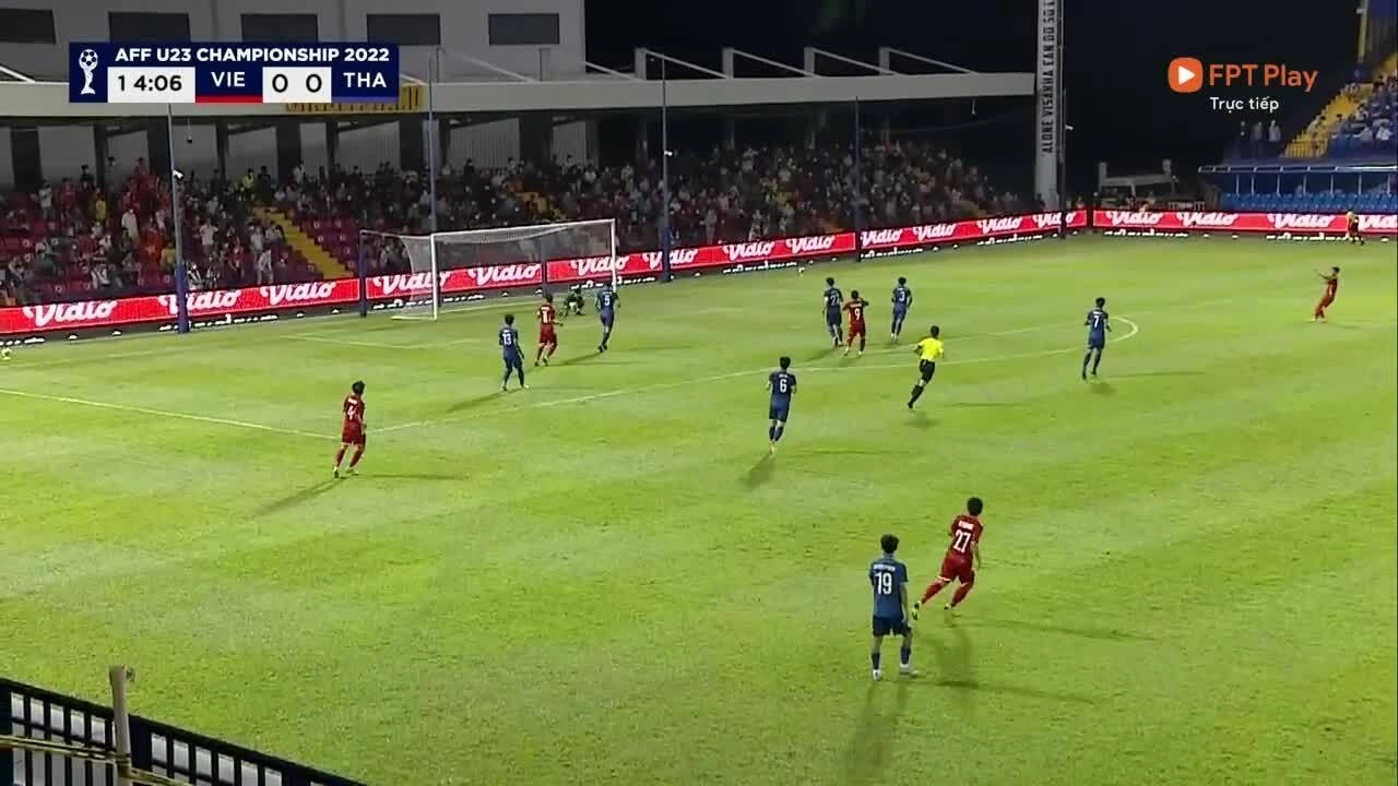 U23 Việt Nam 1-0 U23 Thái Lan