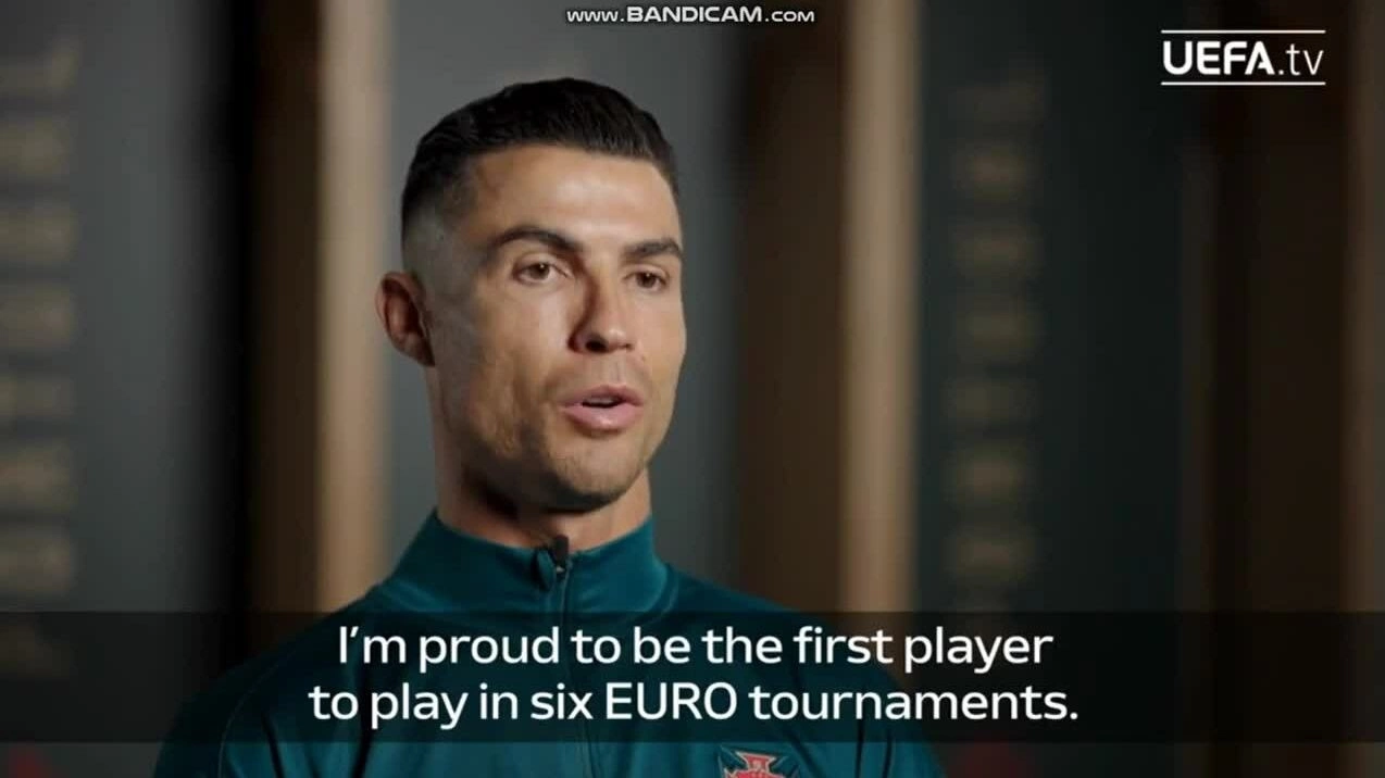 Ronaldo tự hào vì lập kỷ lục Euro