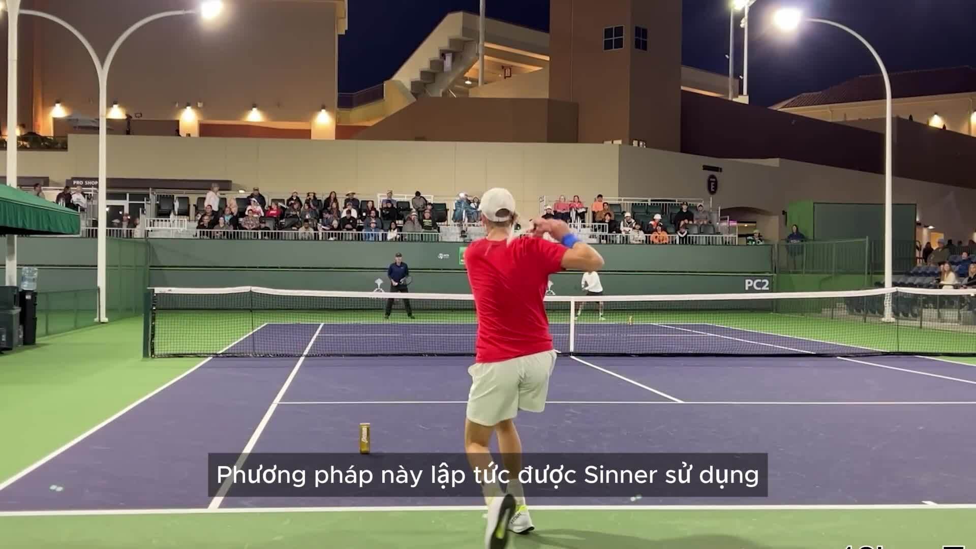Sinner rèn bản lĩnh như thế nào?