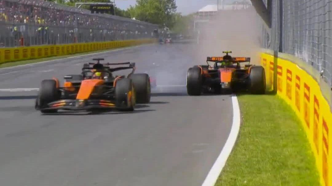 Va chạm giữa Norris và Piastri