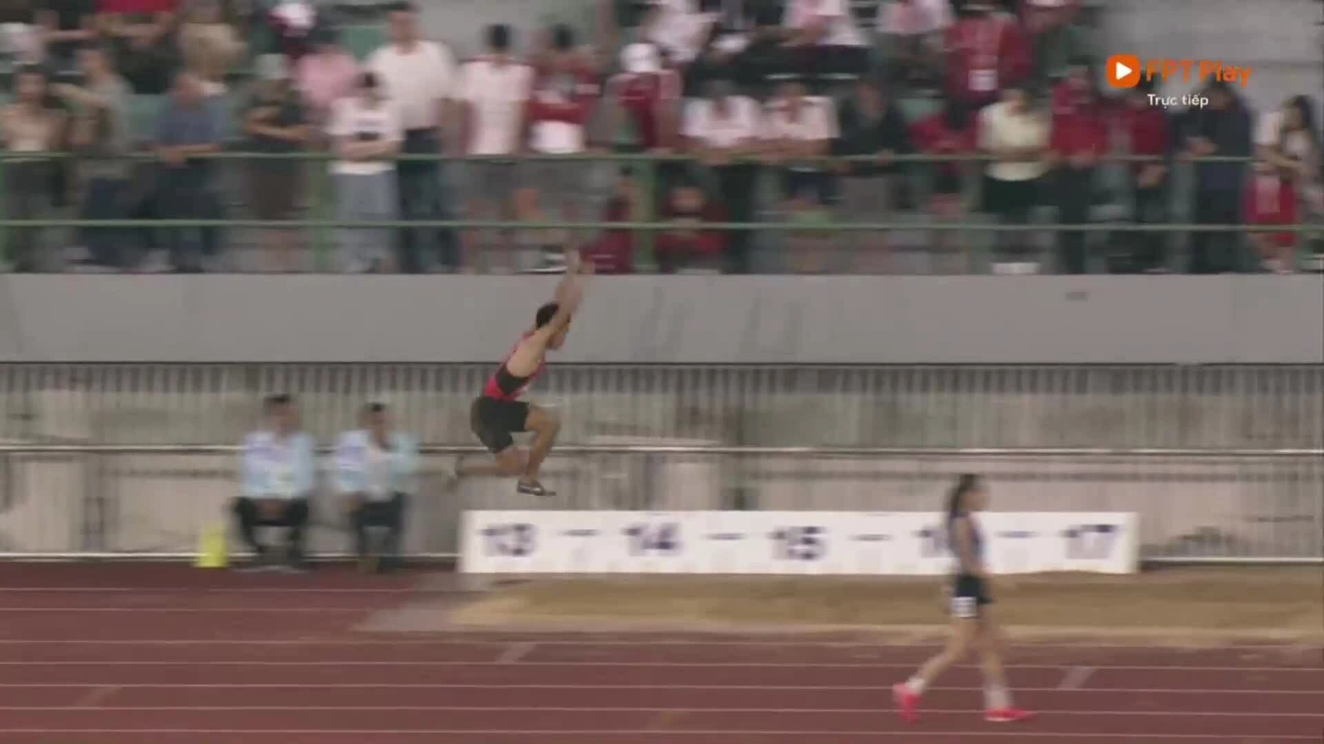 Điền kinh: Hồ Trọng Mạnh Hùng đoạt HC vàng nhảy 3 bước