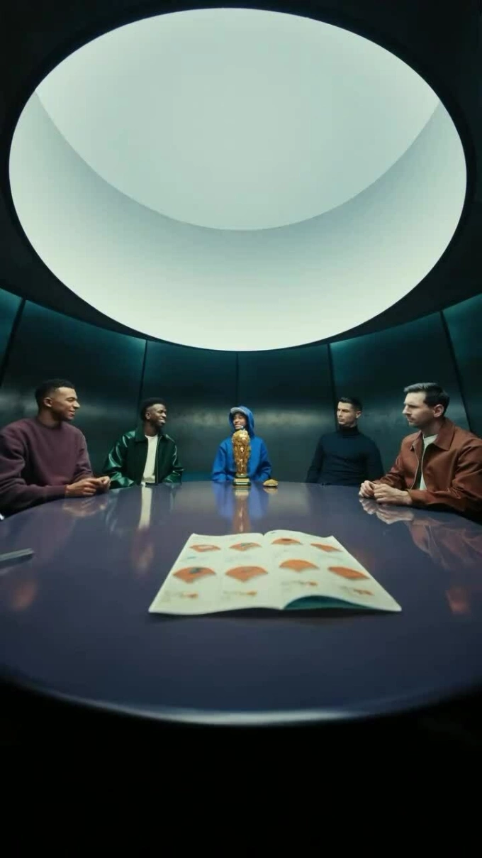 Ronaldo, Messi đóng chung quảng cáo World Cup