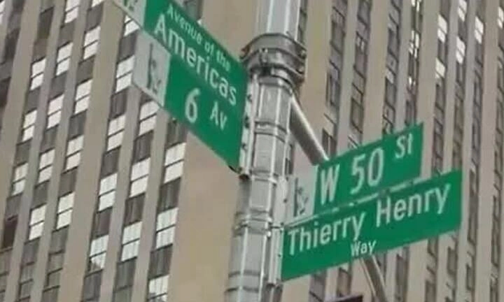 New York đặt tên một đường tạm thời là Thierry Henry