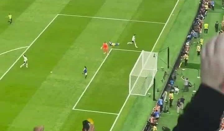 Bàn thắng ấn định tỷ số 7-1 của Kai Havertz vào lưới Curacao