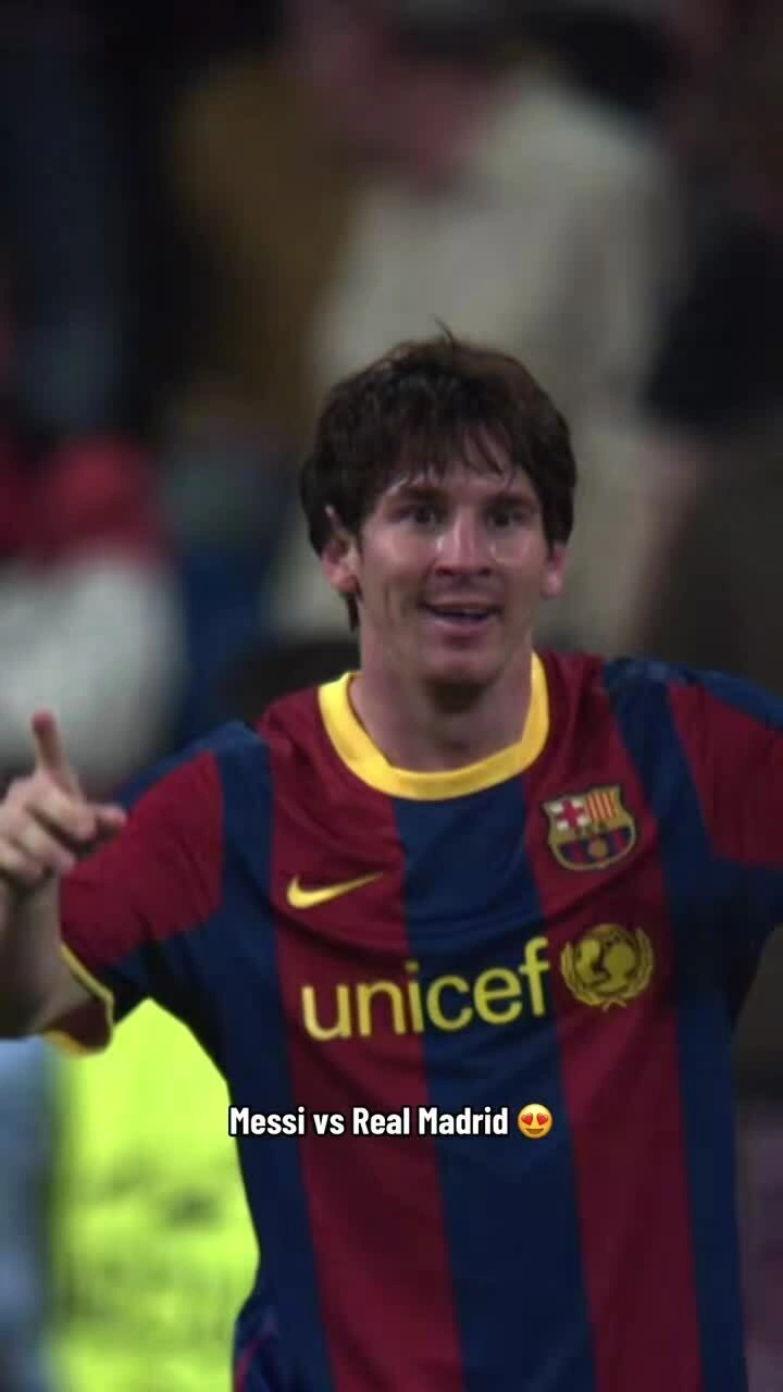 Messi lập cú đúp vào lưới Real ở Champions League 2011