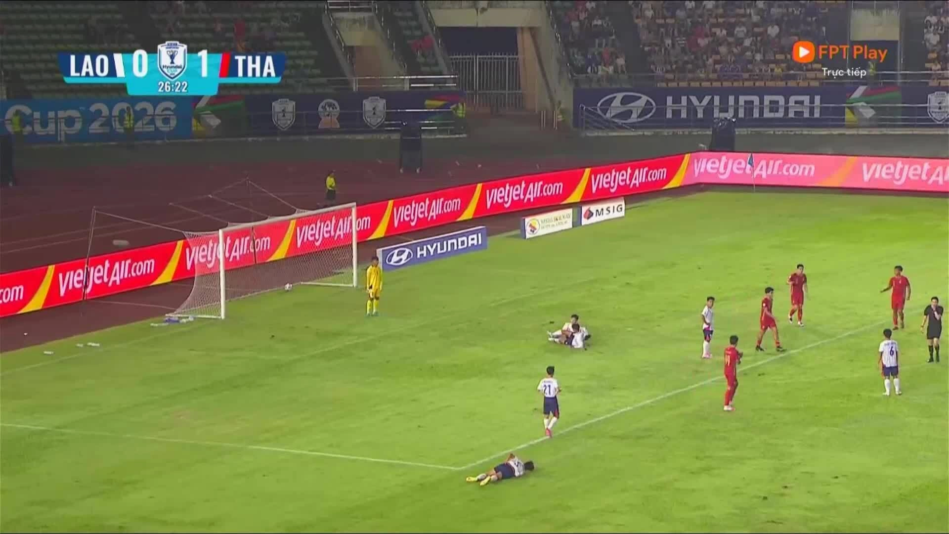 Lào 0-5 Thái Lan