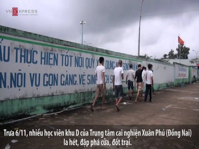 Hơn 100 học viên trốn trại cai nghiện