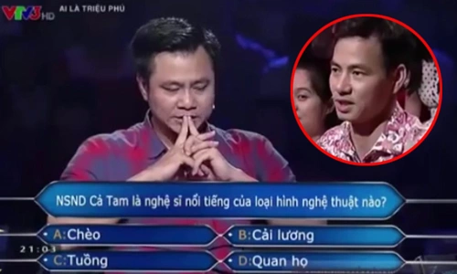 Tự Long chết lặng khi được Xuân Bắc tư vấn trong 'Ai là triệu phú'