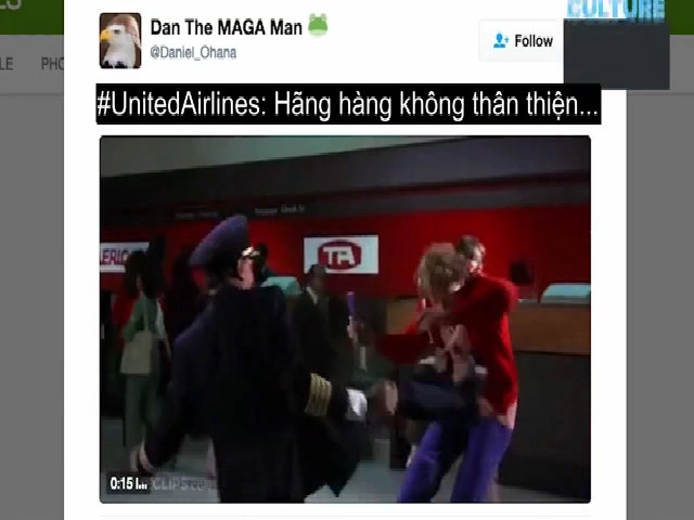 Người dùng mạng xã hội chế ảnh phản đối United Airlines