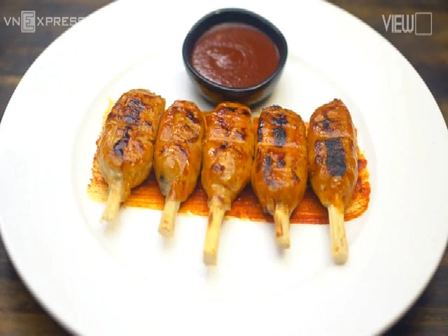 Chả gà nướng