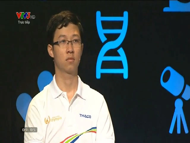 Phần thi khởi động của Nhật Minh