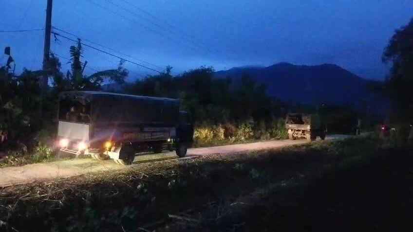 Video lực lượng cứu nạn xuất phát