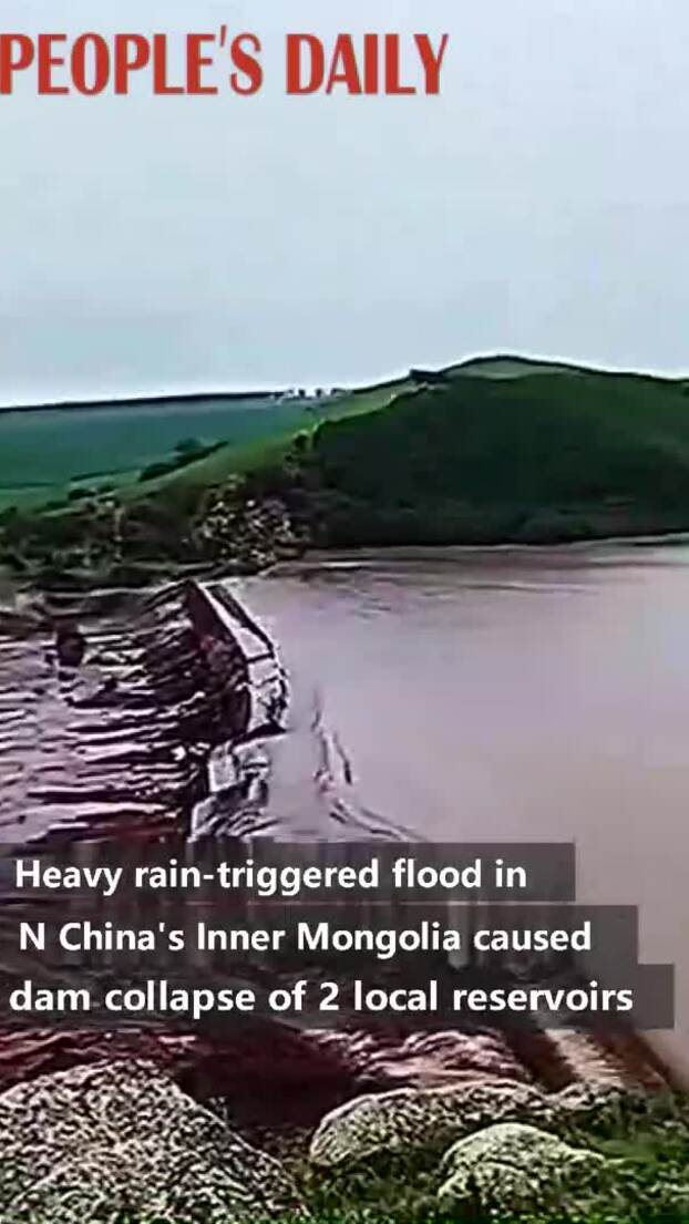 Vỡ đập ở Nội Mông, hàng chục nghìn người bị ảnh hưởng