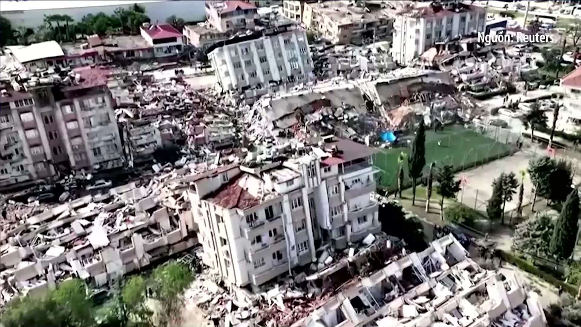 Toàn cảnh thảm họa động đất tại Thổ Nhĩ Kỳ